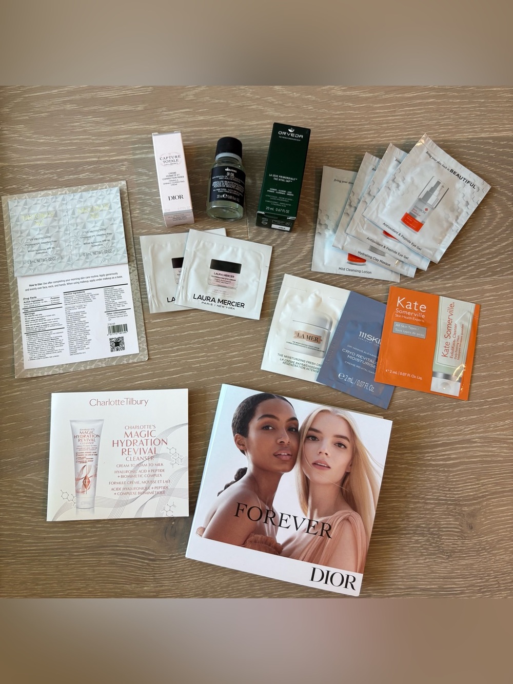 Deluxe high end skincare travel beauty set - 15 pieces